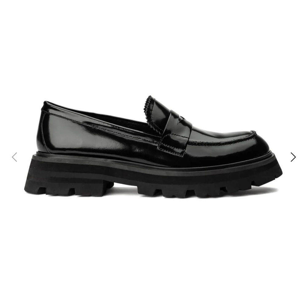 Tony Bianco AXELL BLACK HI SHINE Loafers